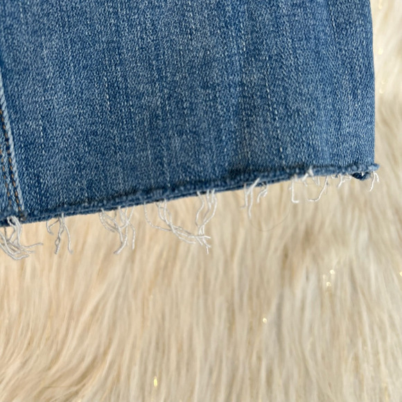 Frame Womens Le Sylvie Slender Straight Leg Jeans Blue Stretch Medium Wash 24 - Picture 7 of 11